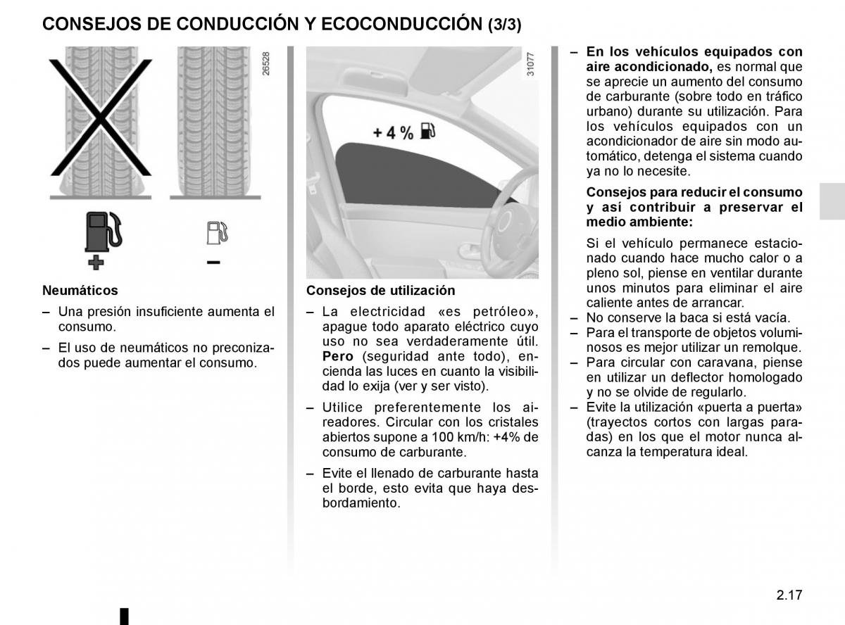 Renault Laguna III 3 manual del propietario / page 103