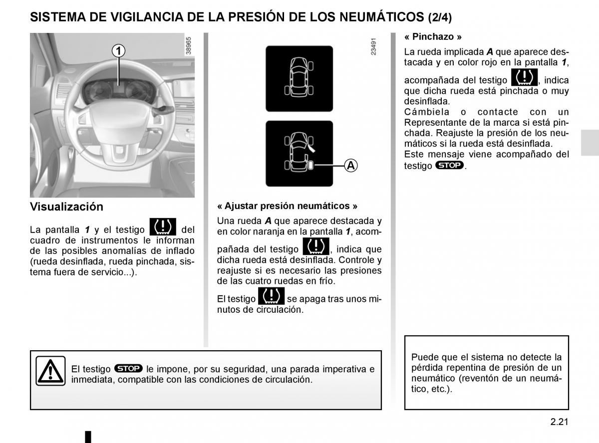 Renault Laguna III 3 manual del propietario / page 107