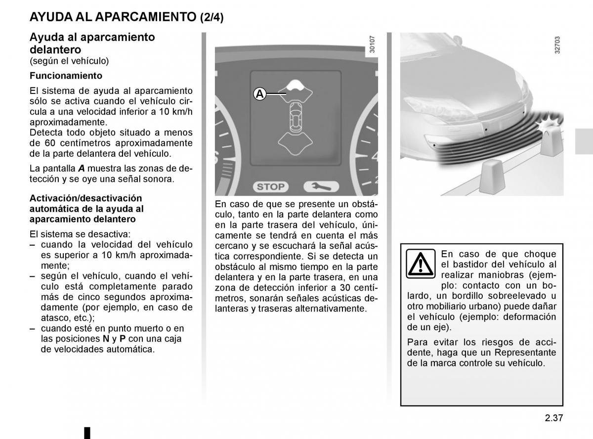 Renault Laguna III 3 manual del propietario / page 123