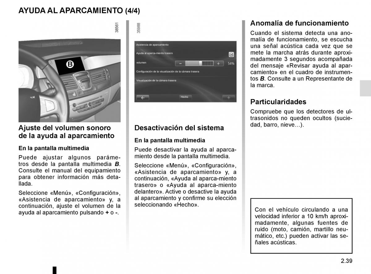 Renault Laguna III 3 manual del propietario / page 125