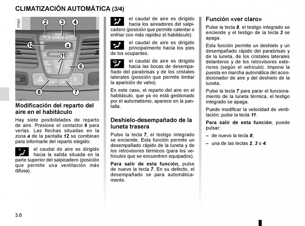 Renault Laguna III 3 manual del propietario / page 134