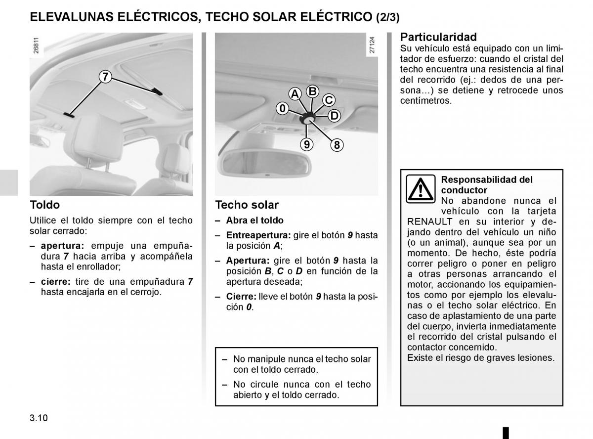 Renault Laguna III 3 manual del propietario / page 138