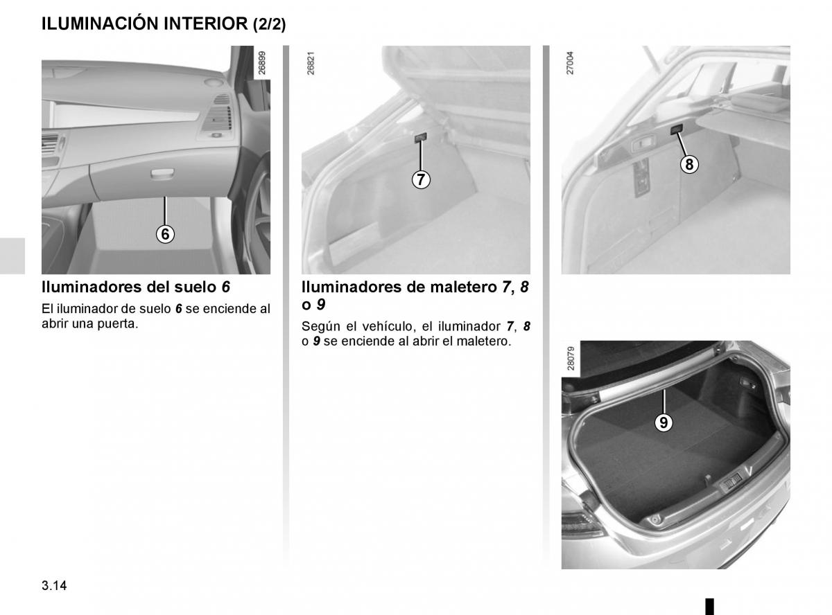 Renault Laguna III 3 manual del propietario / page 142