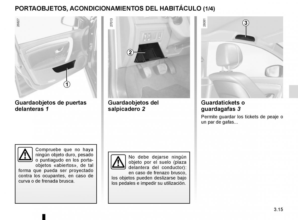 Renault Laguna III 3 manual del propietario / page 143