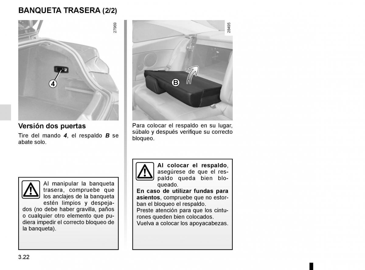 Renault Laguna III 3 manual del propietario / page 150