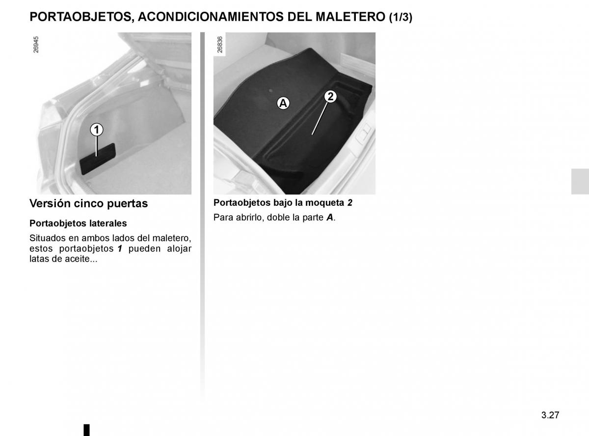 Renault Laguna III 3 manual del propietario / page 155