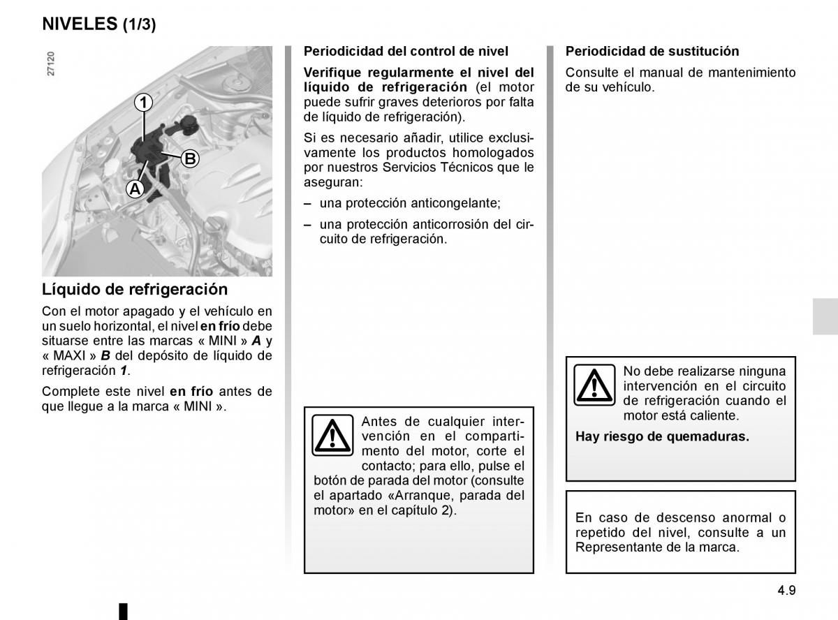 Renault Laguna III 3 manual del propietario / page 173