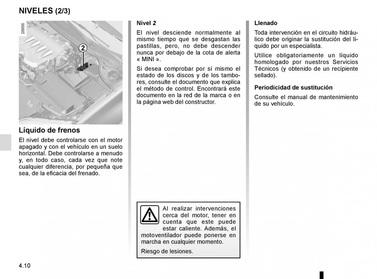 Renault Laguna III 3 manual del propietario / page 174