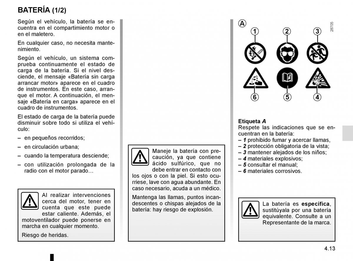 Renault Laguna III 3 manual del propietario / page 177