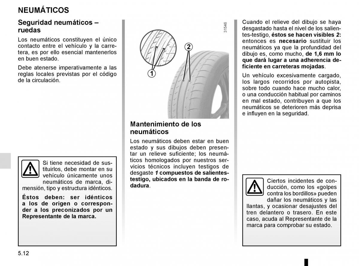 Renault Laguna III 3 manual del propietario / page 194