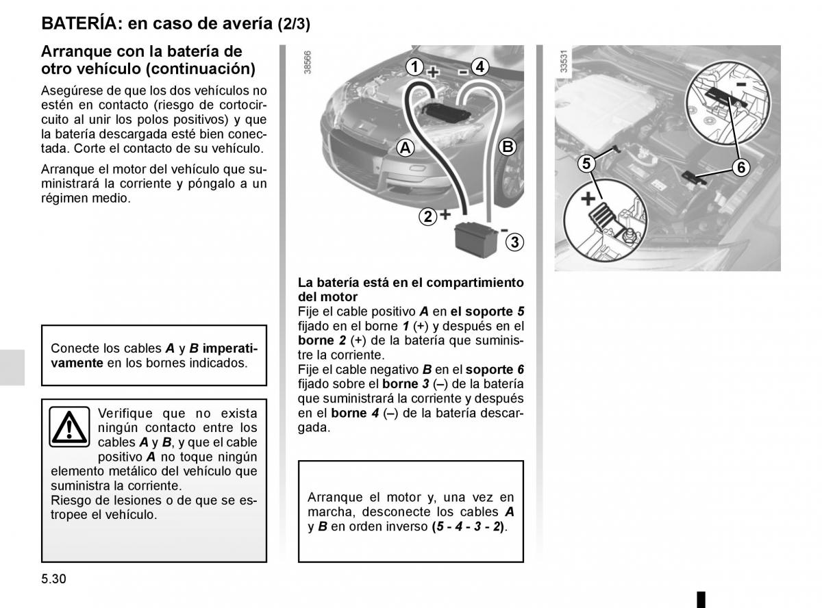 Renault Laguna III 3 manual del propietario / page 212