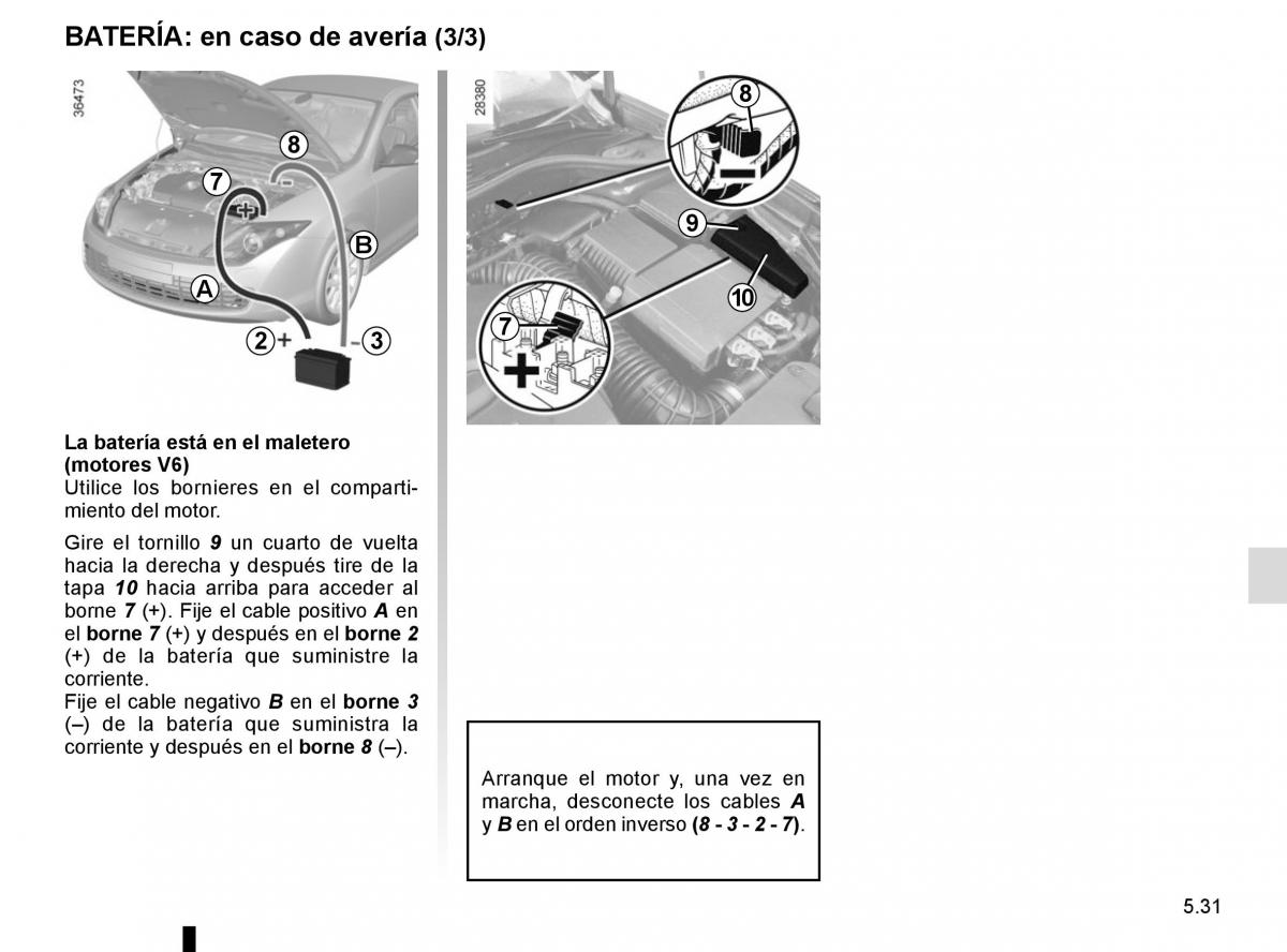 Renault Laguna III 3 manual del propietario / page 213