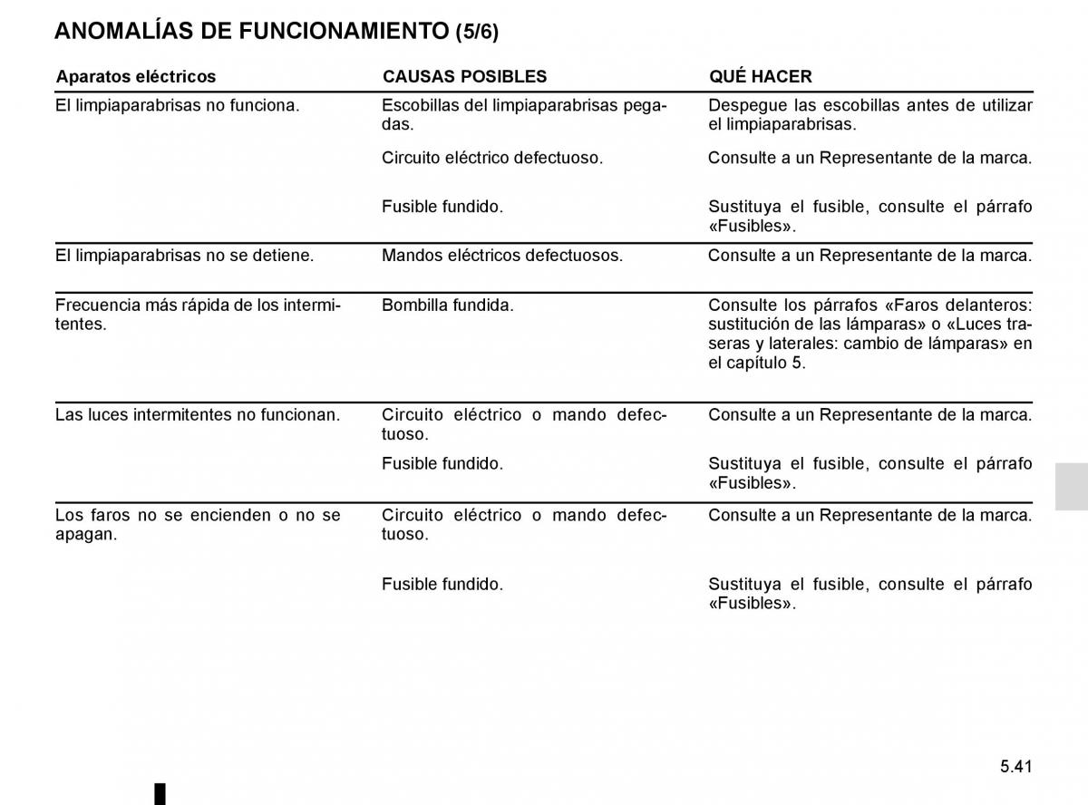 Renault Laguna III 3 manual del propietario / page 223