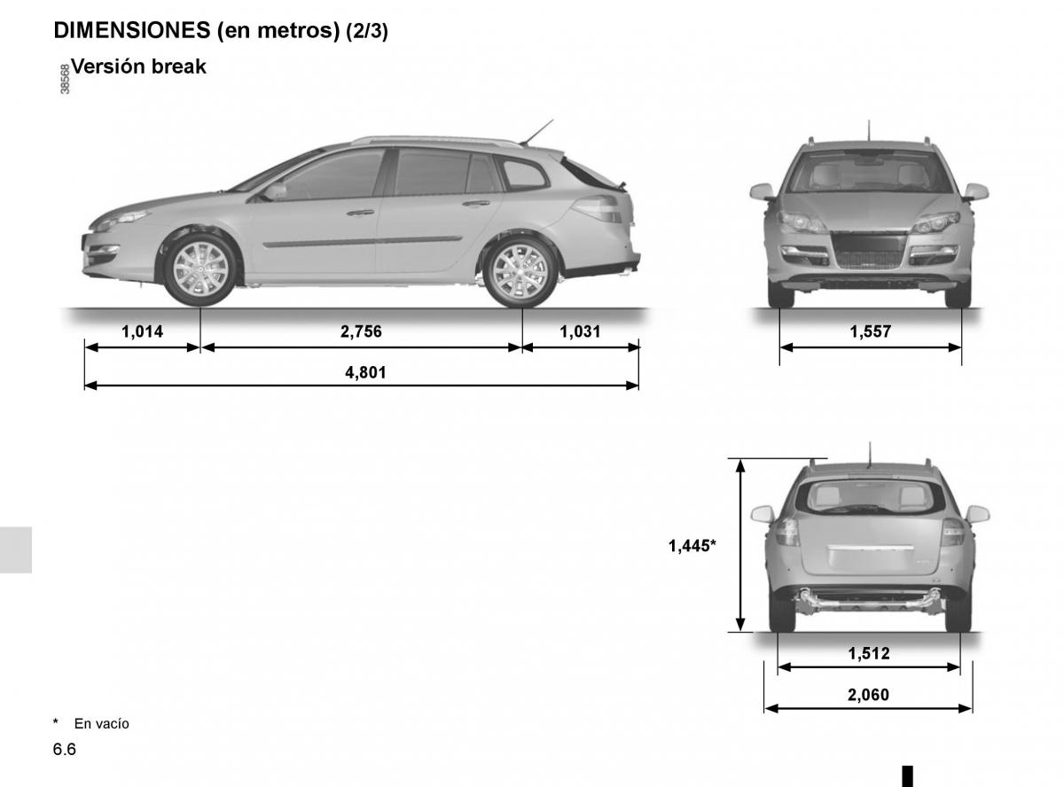 Renault Laguna III 3 manual del propietario / page 230