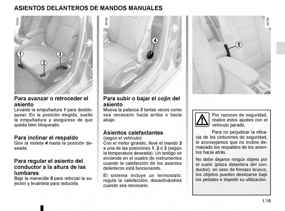 Renault Laguna III 3 manual del propietario / page 25