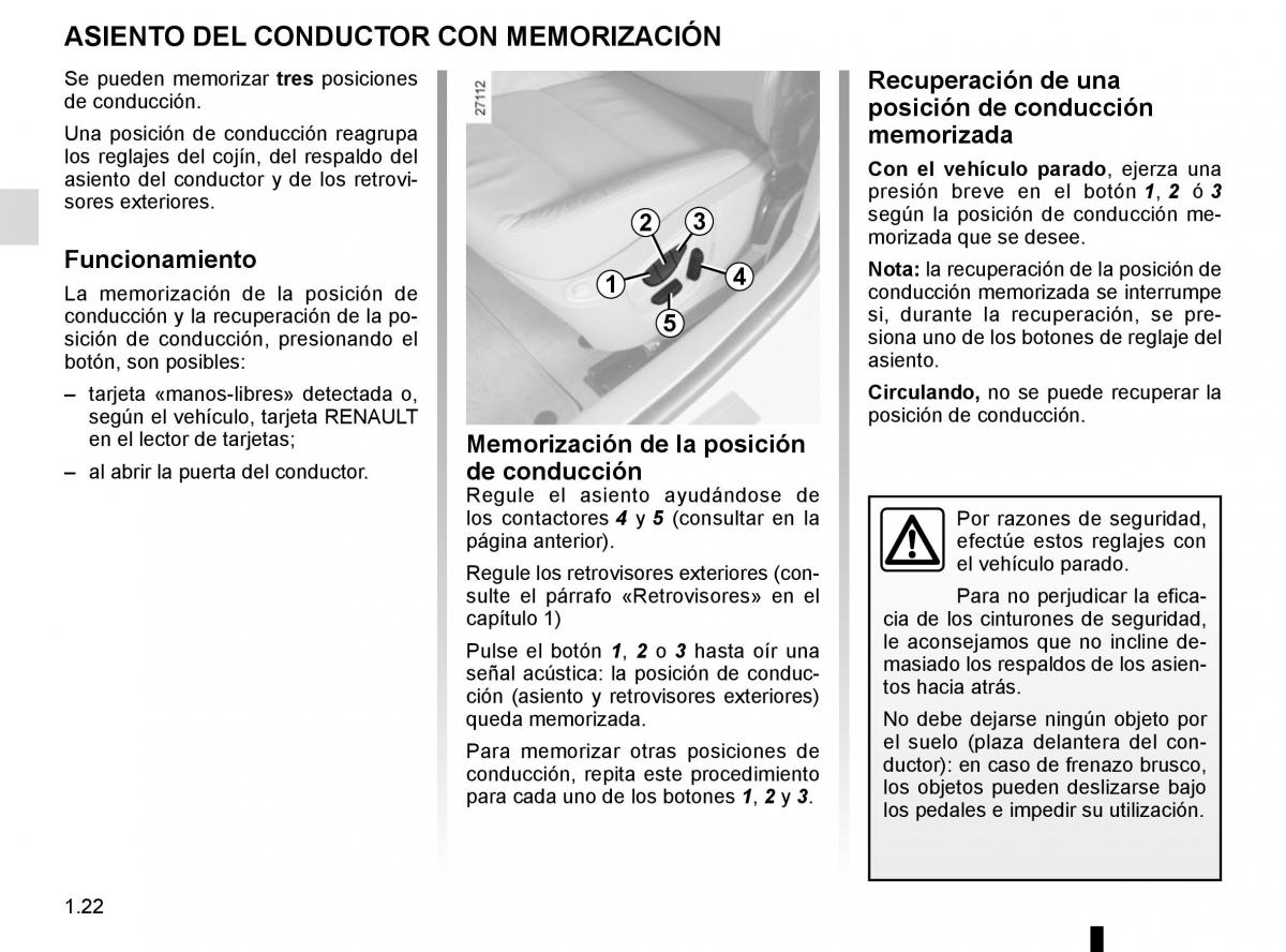 Renault Laguna III 3 manual del propietario / page 28