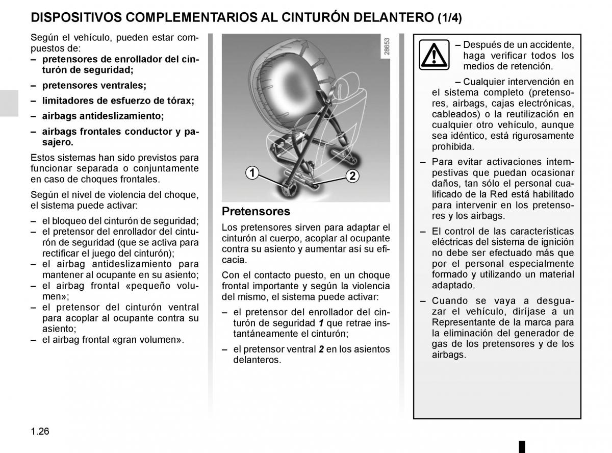 Renault Laguna III 3 manual del propietario / page 32