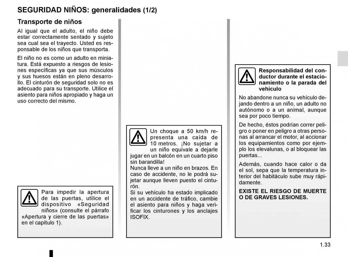 Renault Laguna III 3 manual del propietario / page 39