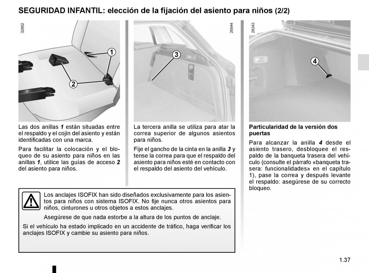 Renault Laguna III 3 manual del propietario / page 43