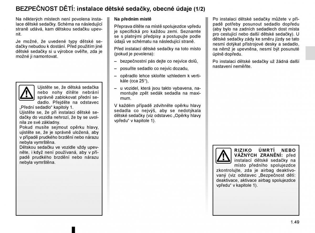 Renault Trafic III 3 navod k obsludze / page 55