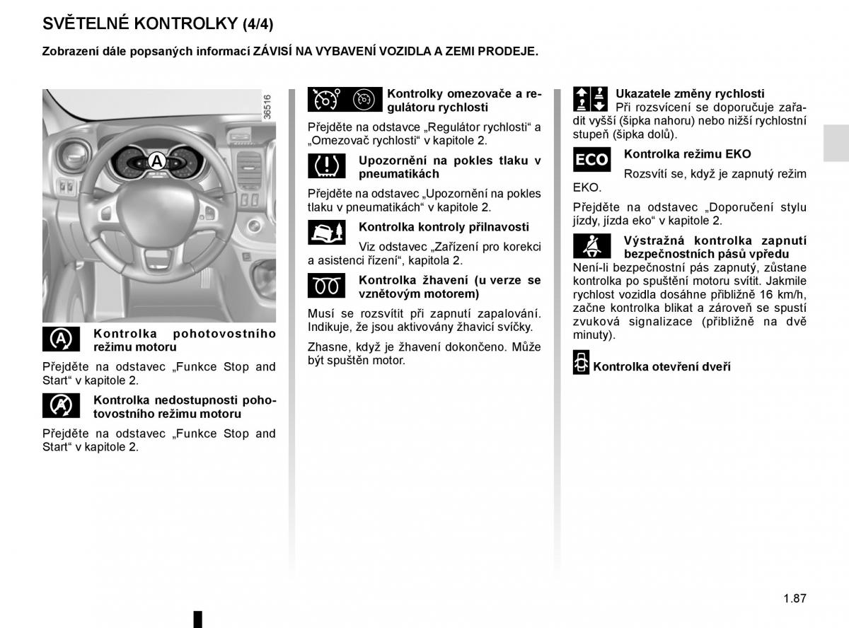 Renault Trafic III 3 navod k obsludze / page 93