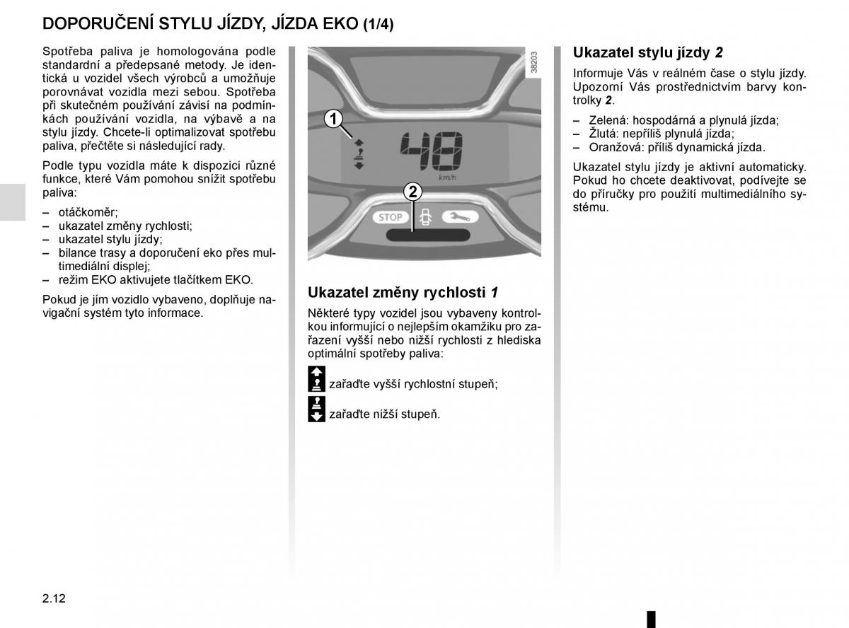 Renault Trafic III 3 navod k obsludze / page 136