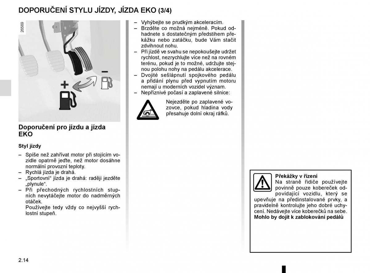 Renault Trafic III 3 navod k obsludze / page 138