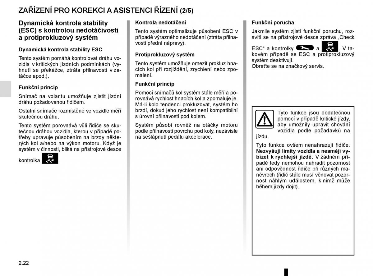 Renault Trafic III 3 navod k obsludze / page 146