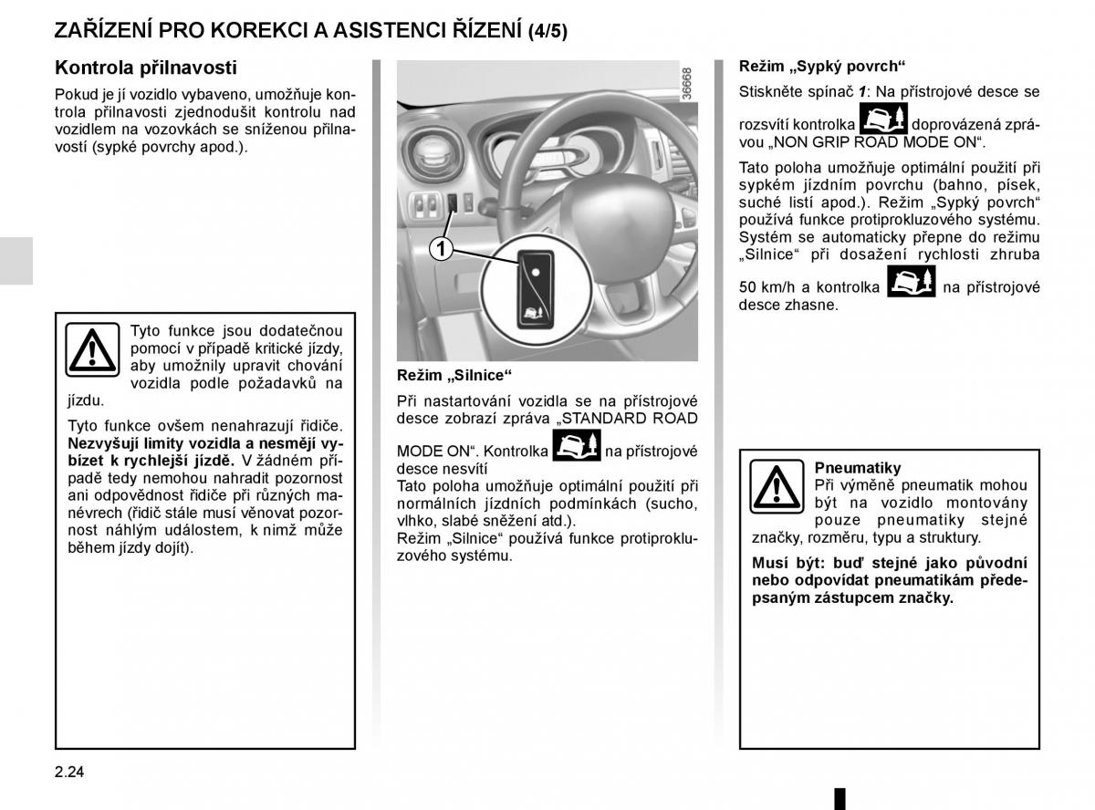 Renault Trafic III 3 navod k obsludze / page 148