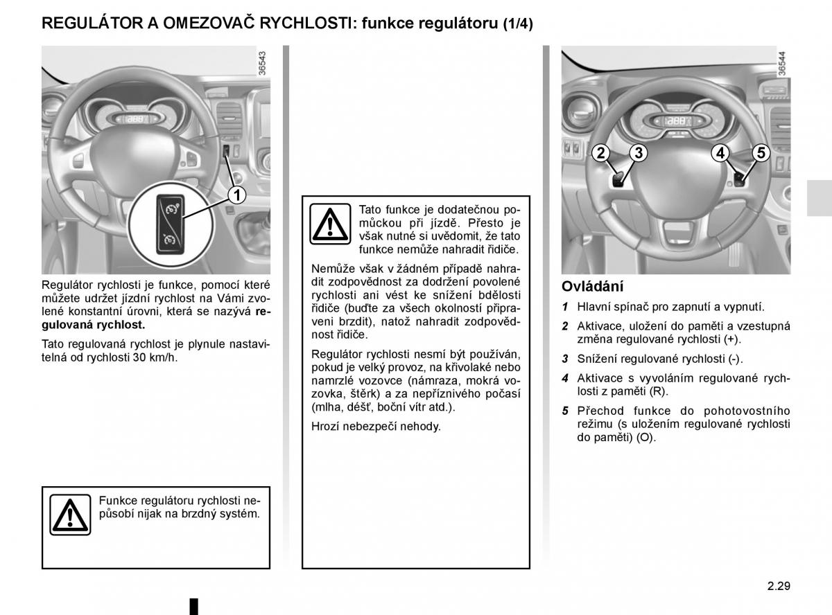 Renault Trafic III 3 navod k obsludze / page 153