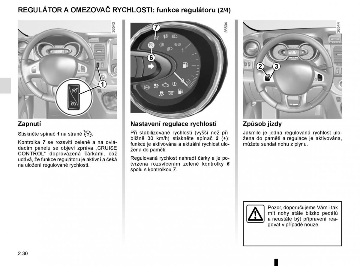 Renault Trafic III 3 navod k obsludze / page 154