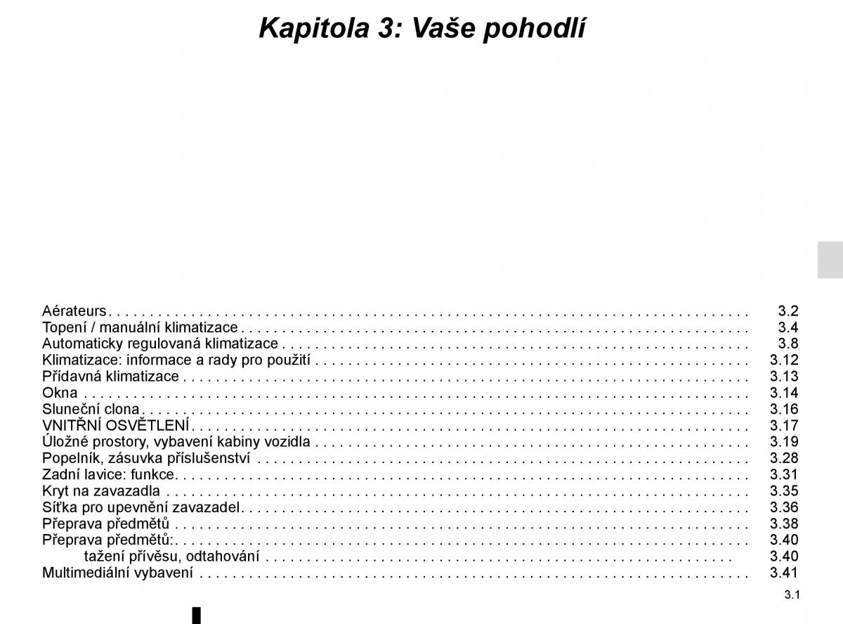 Renault Trafic III 3 navod k obsludze / page 163