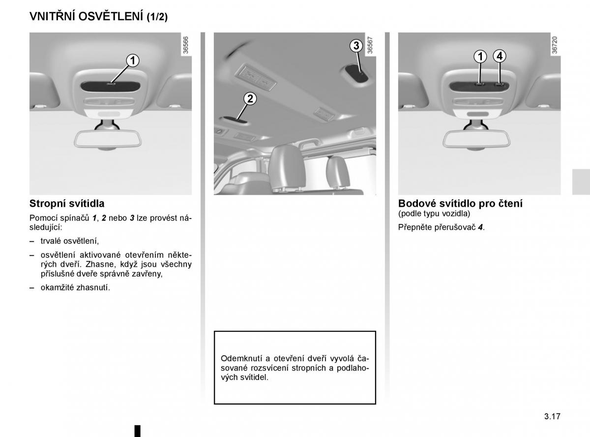 Renault Trafic III 3 navod k obsludze / page 179