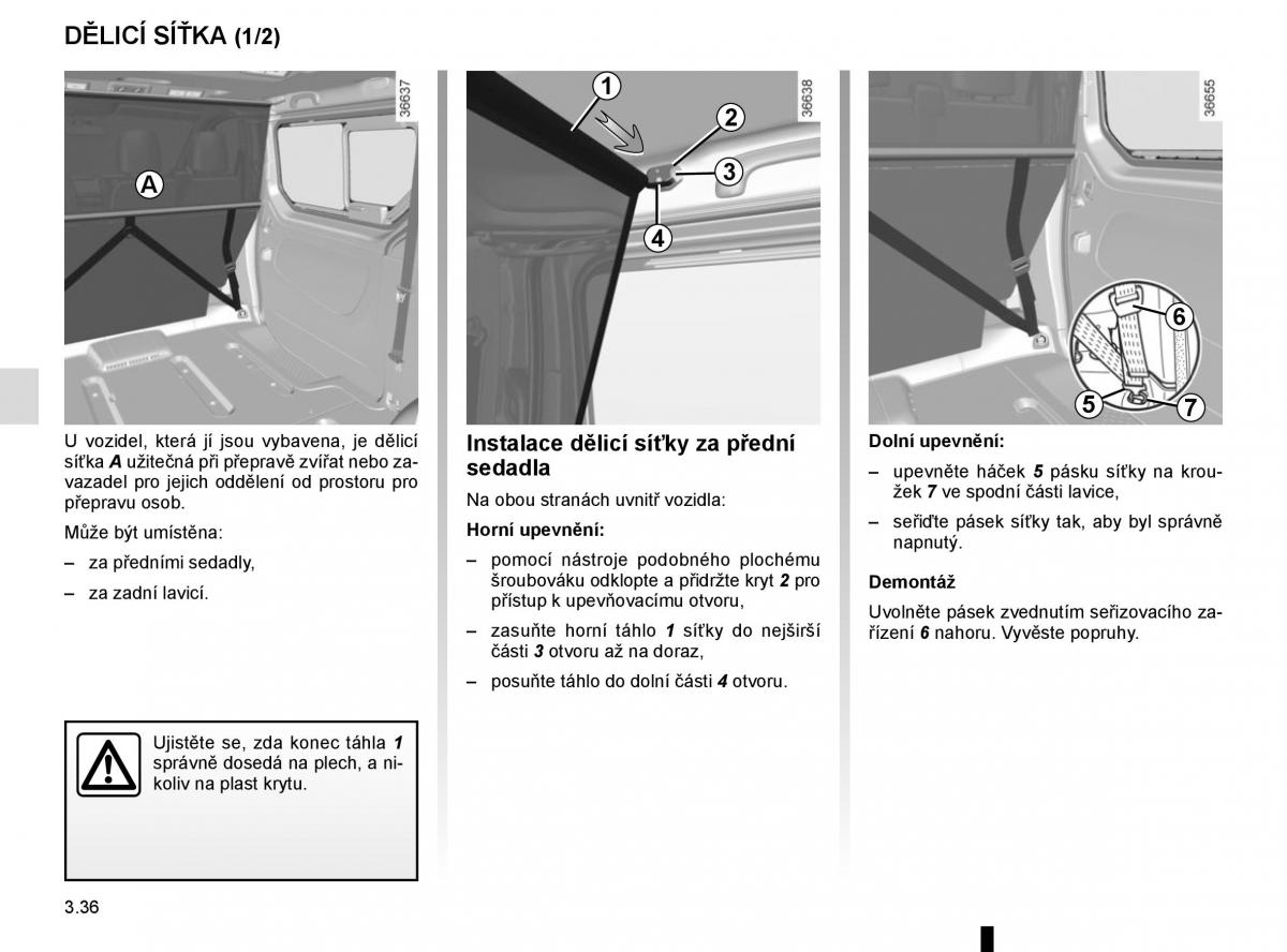 Renault Trafic III 3 navod k obsludze / page 198