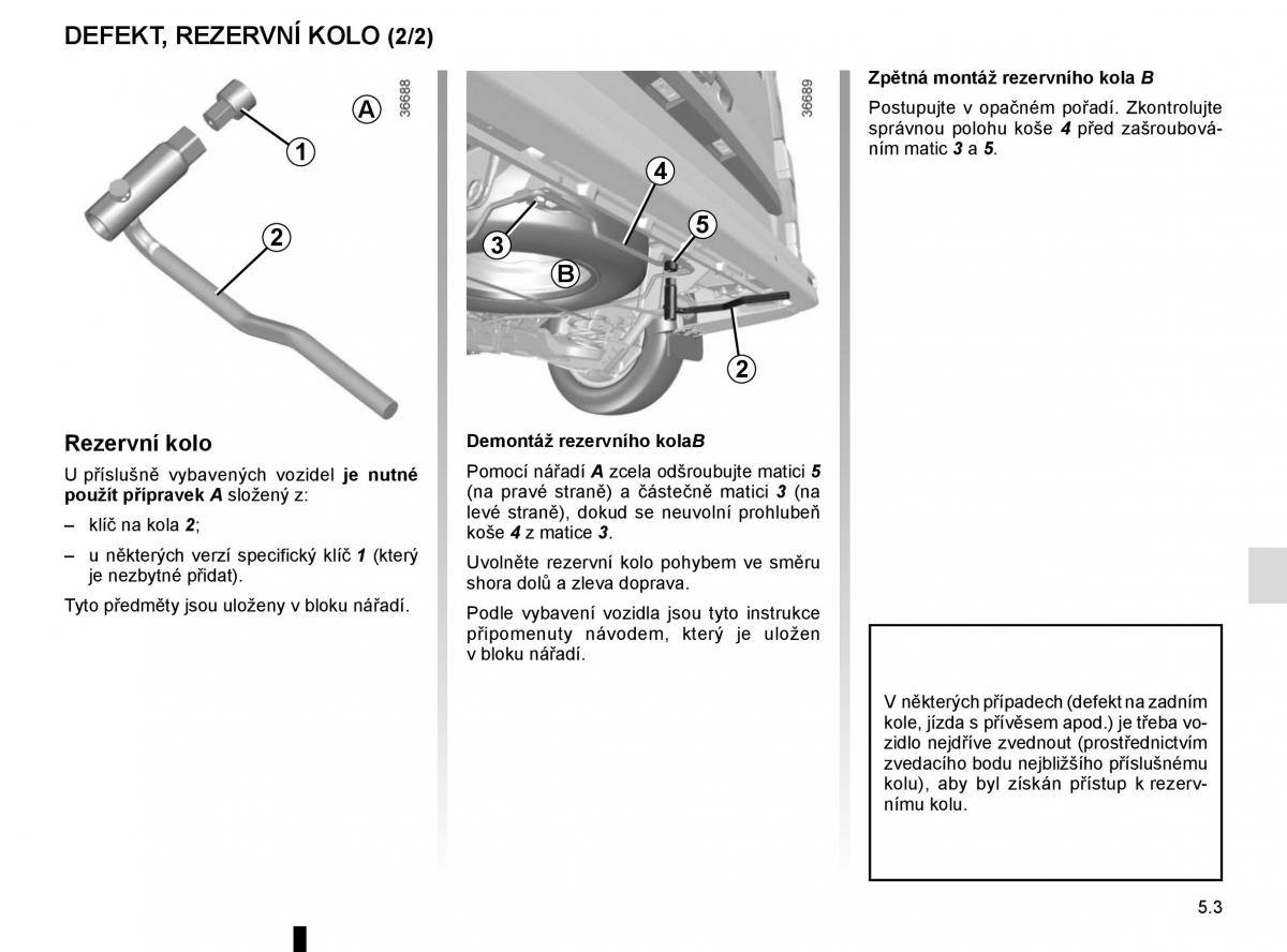 Renault Trafic III 3 navod k obsludze / page 223