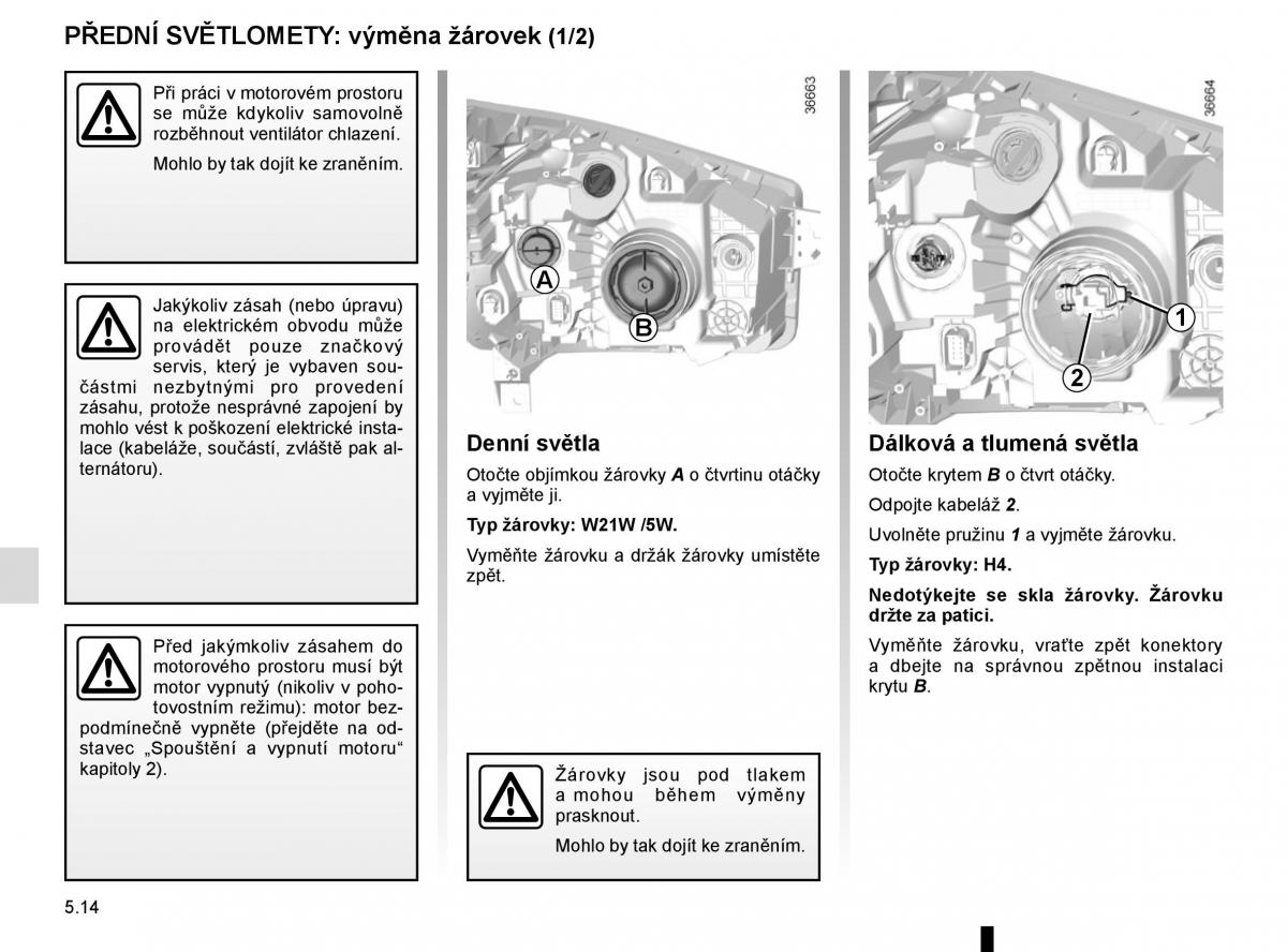 Renault Trafic III 3 navod k obsludze / page 234