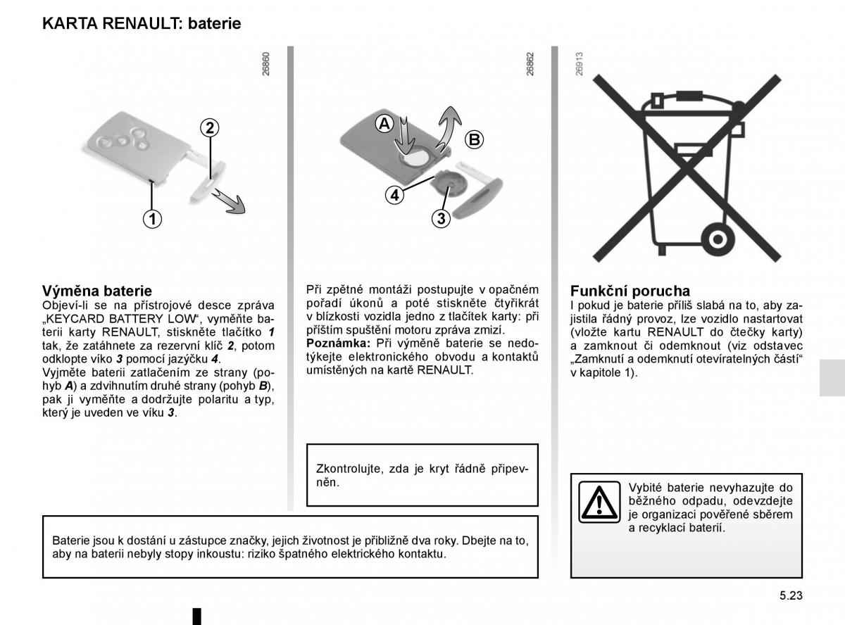 Renault Trafic III 3 navod k obsludze / page 243