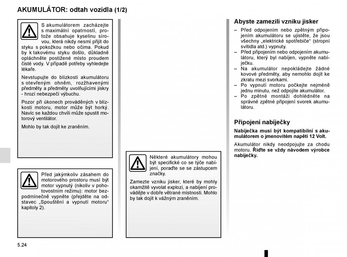 Renault Trafic III 3 navod k obsludze / page 244