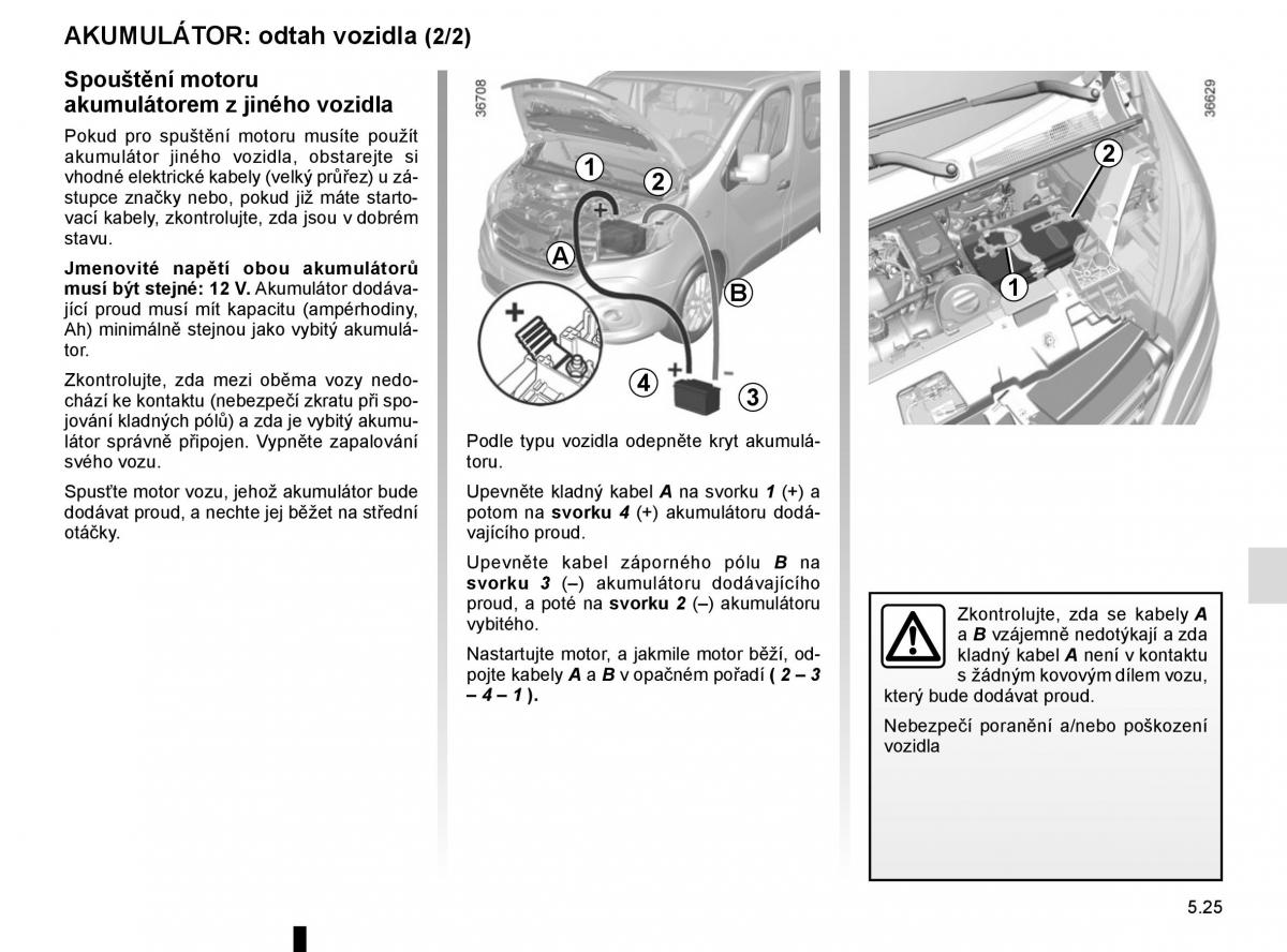 Renault Trafic III 3 navod k obsludze / page 245