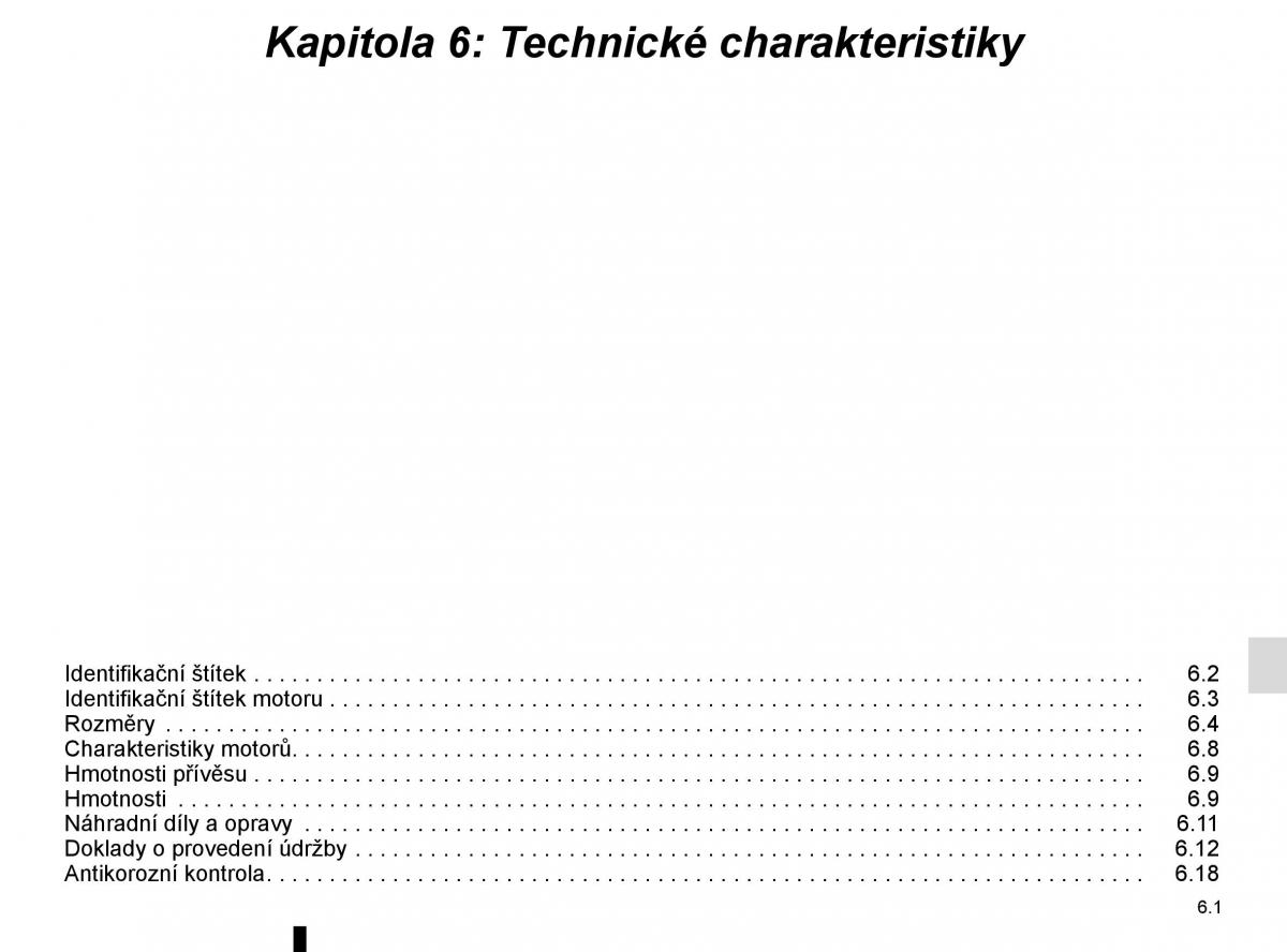 Renault Trafic III 3 navod k obsludze / page 263