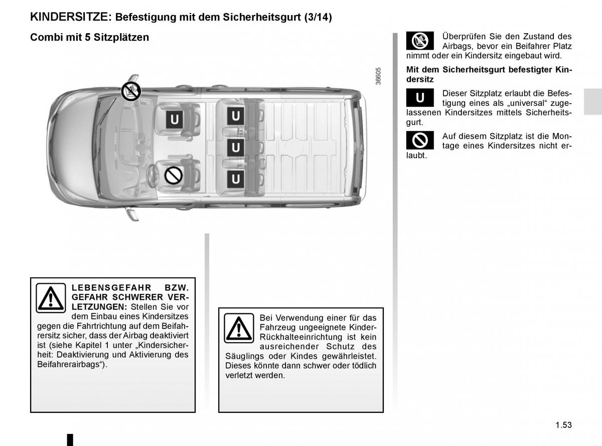 Renault Trafic III 3 Handbuch / page 59