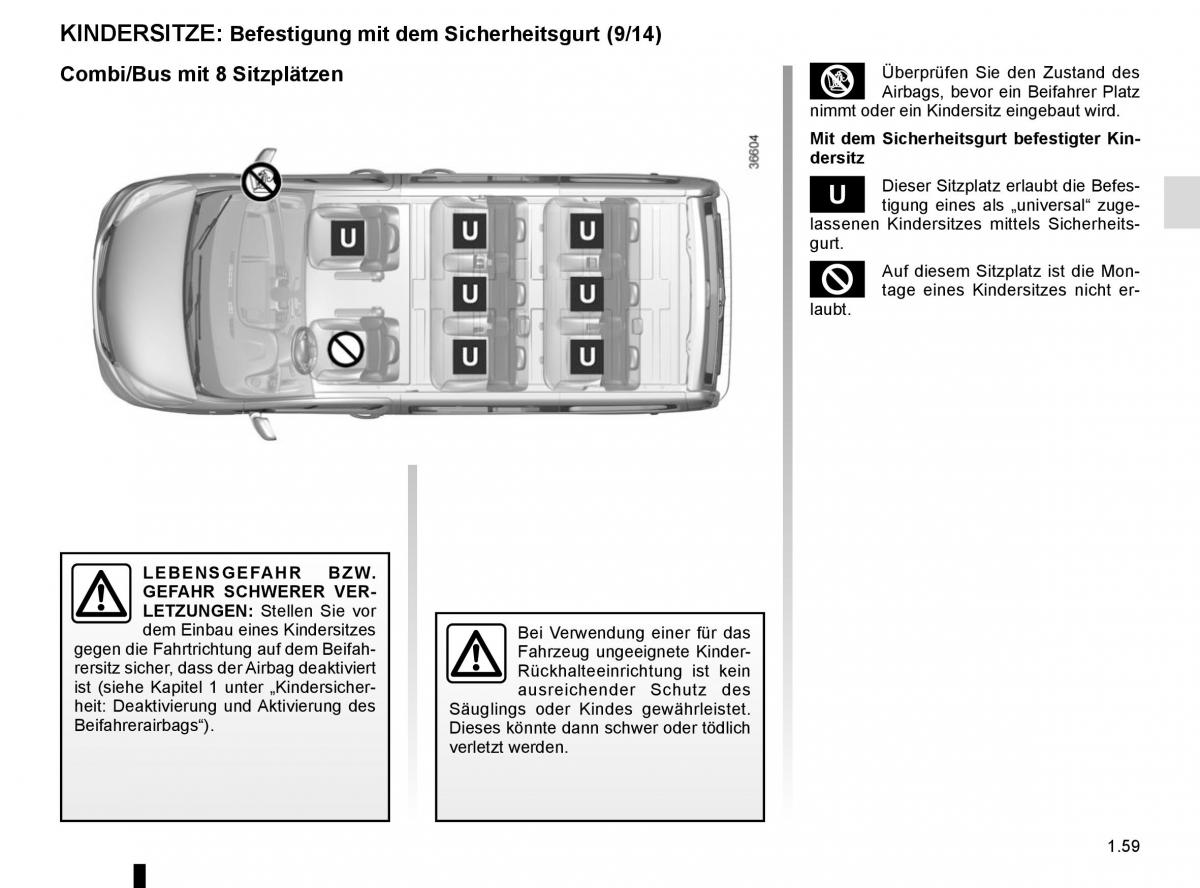 Renault Trafic III 3 Handbuch / page 65