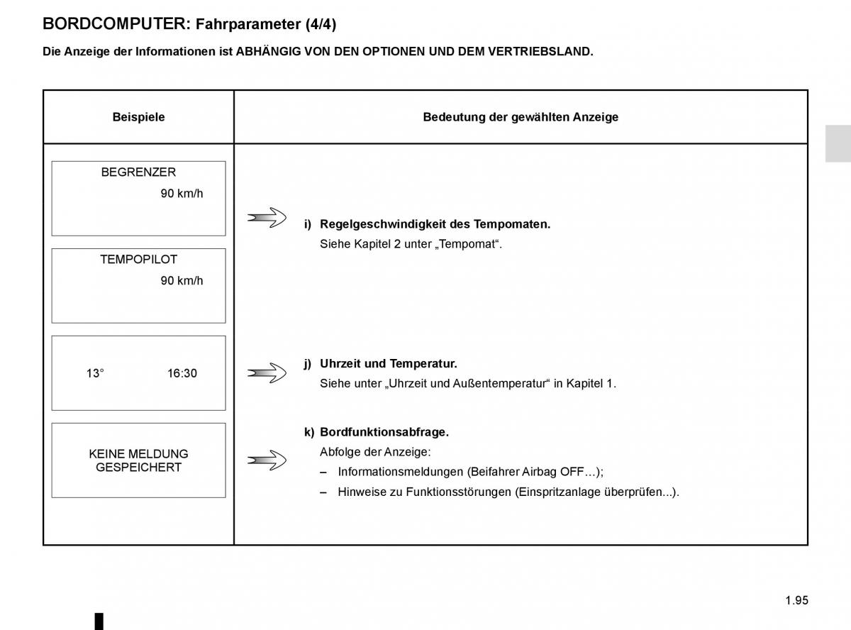 Renault Trafic III 3 Handbuch / page 101