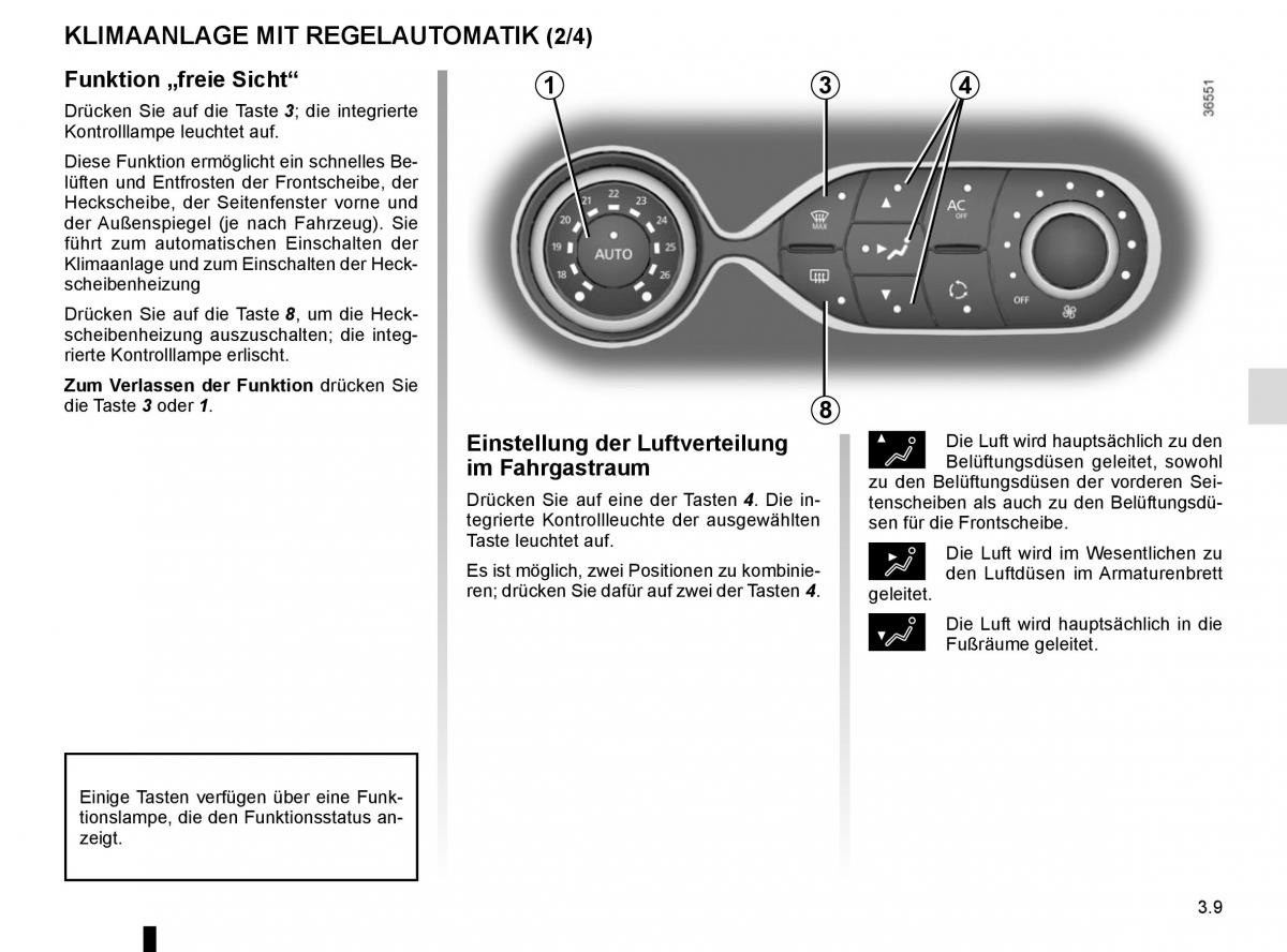 Renault Trafic III 3 Handbuch / page 167