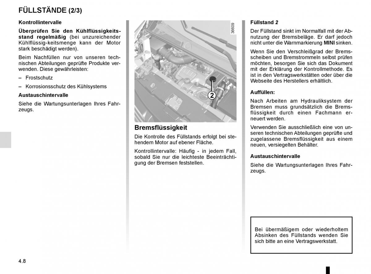 Renault Trafic III 3 Handbuch / page 208