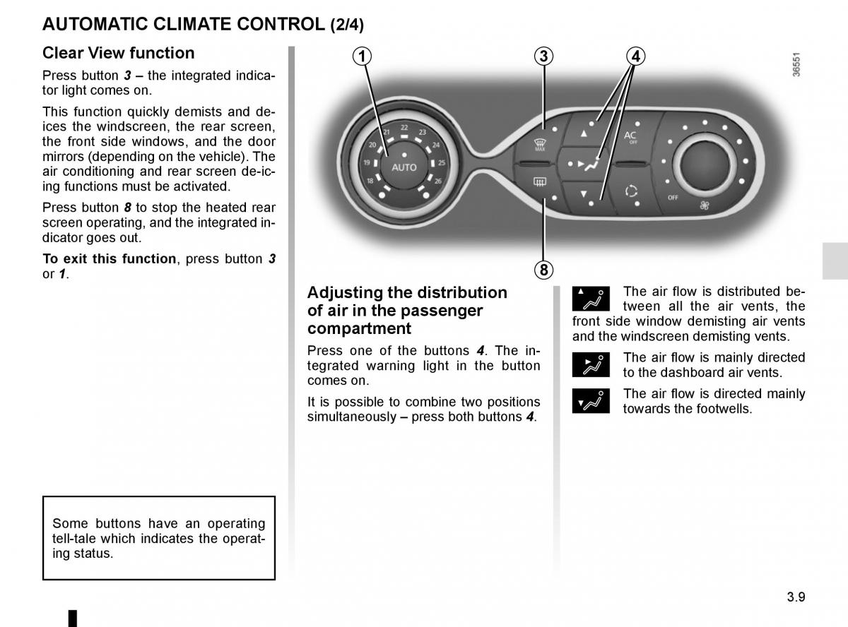 Renault Trafic III 3 owners manual / page 171