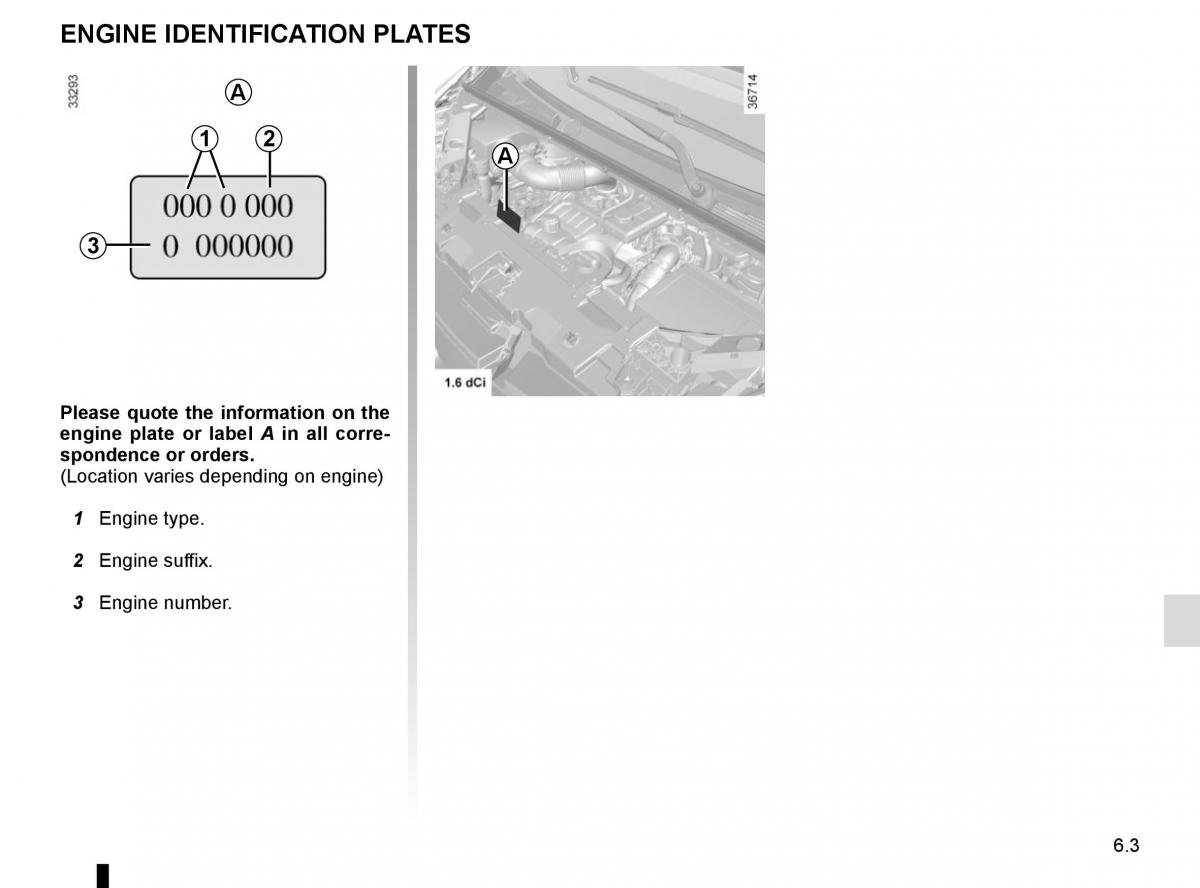 Renault Trafic III 3 owners manual / page 265