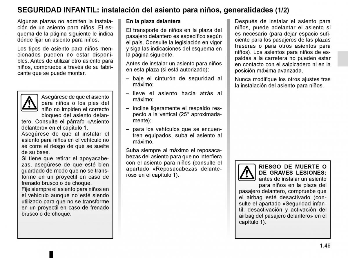 Renault Trafic III 3 manual del propietario / page 55