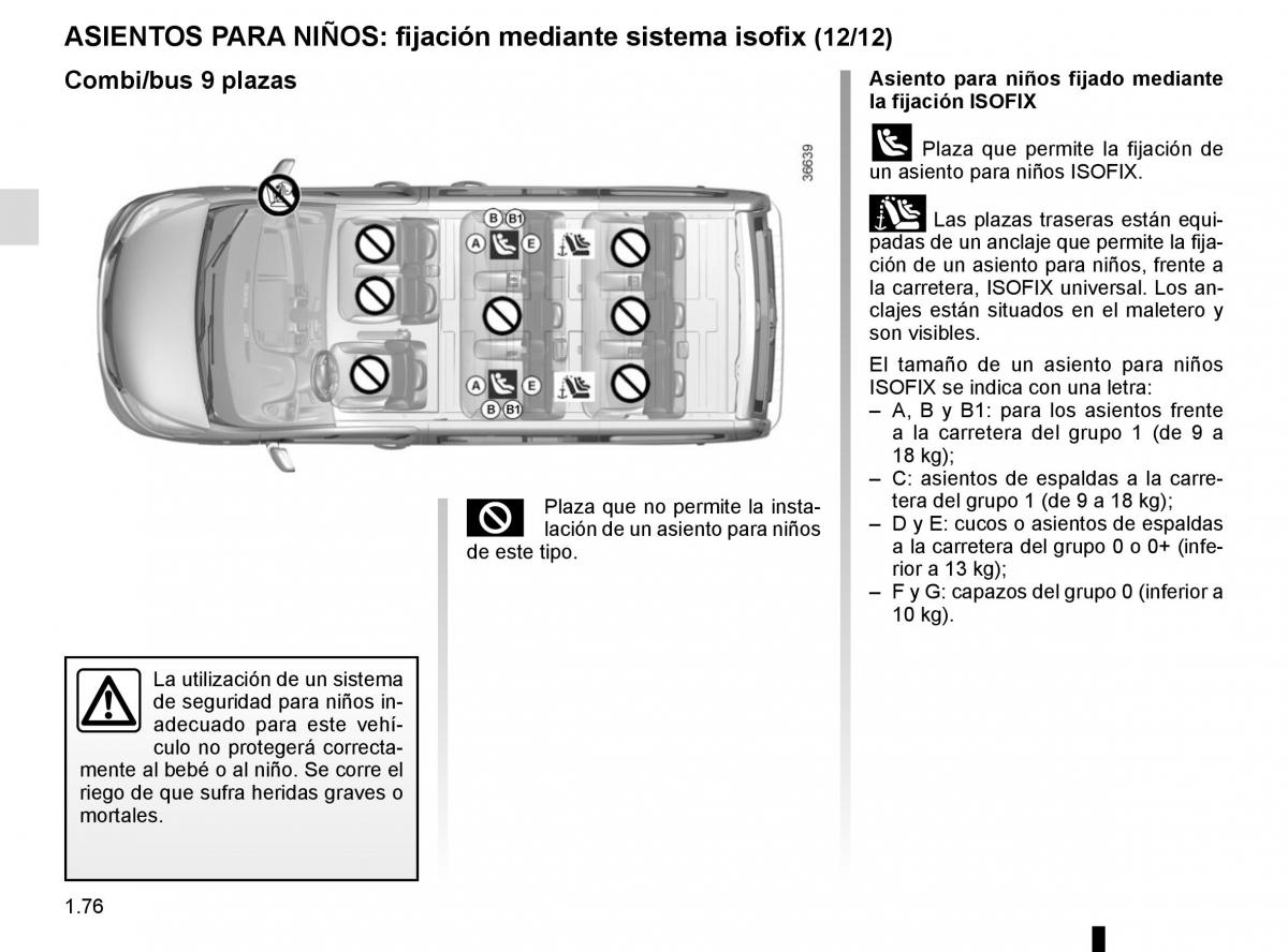 Renault Trafic III 3 manual del propietario / page 82