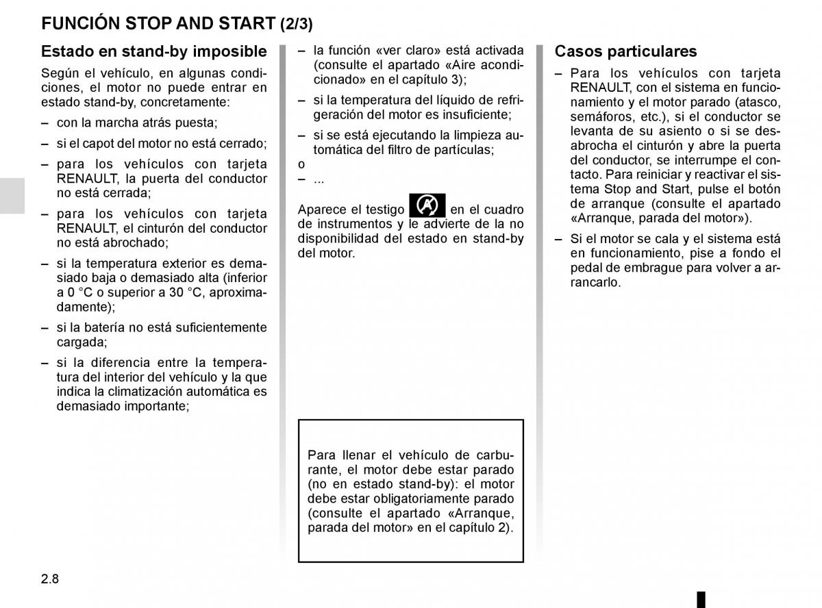 Renault Trafic III 3 manual del propietario / page 132